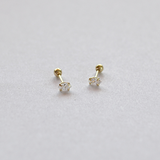 Marquis Studs 10k Gold