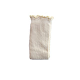 Pointelle Knit Ivory Socks