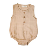 Mateo Beige Romper