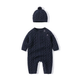 Ottis Blue Sweater Onesie