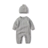 Ottis Gray Sweater Onesie