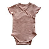 Ribbed Pink Bodysuit